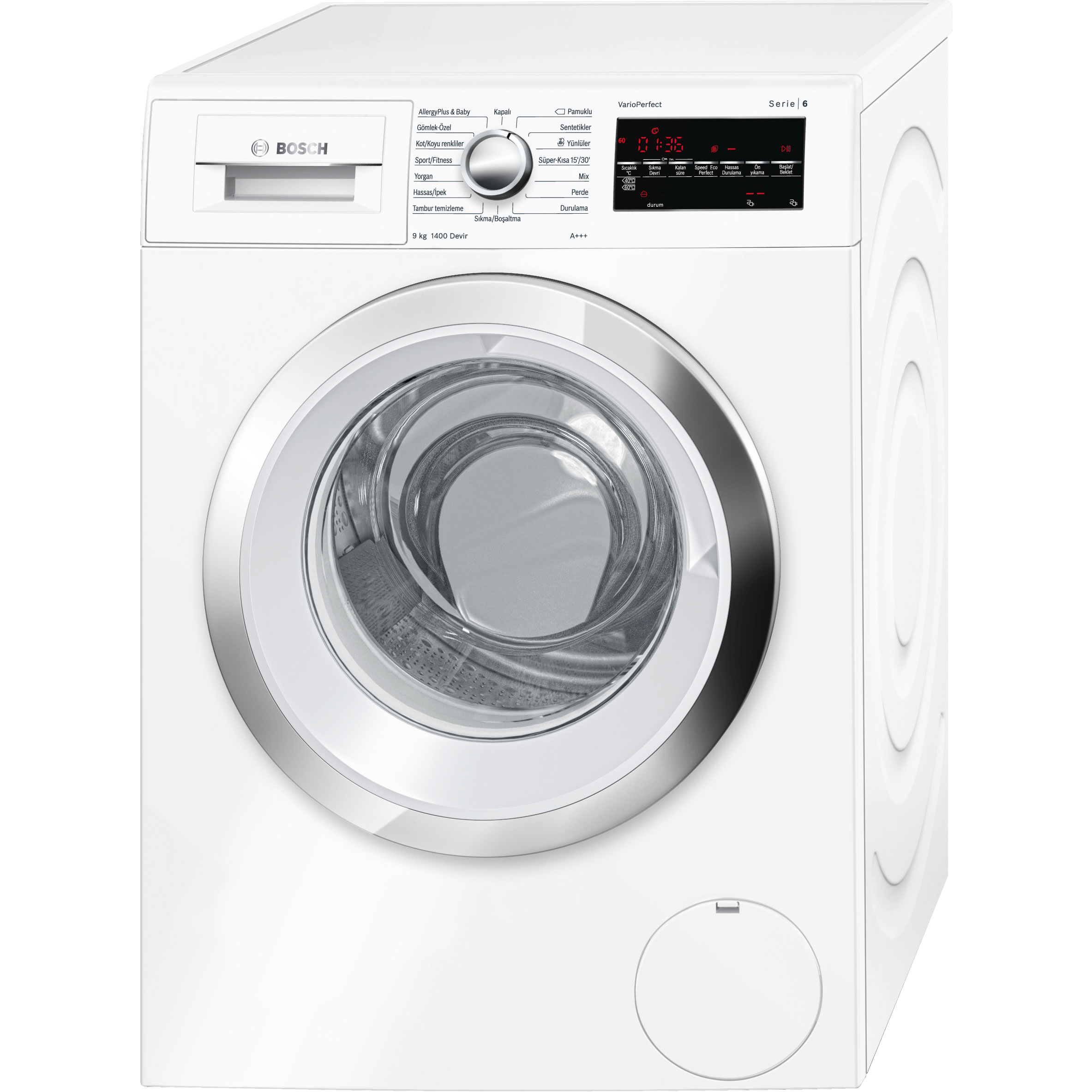 Bosch WAT28481TR 9 Kg. 1400 Devir A+++ Enerji Çamaşır Makinesi