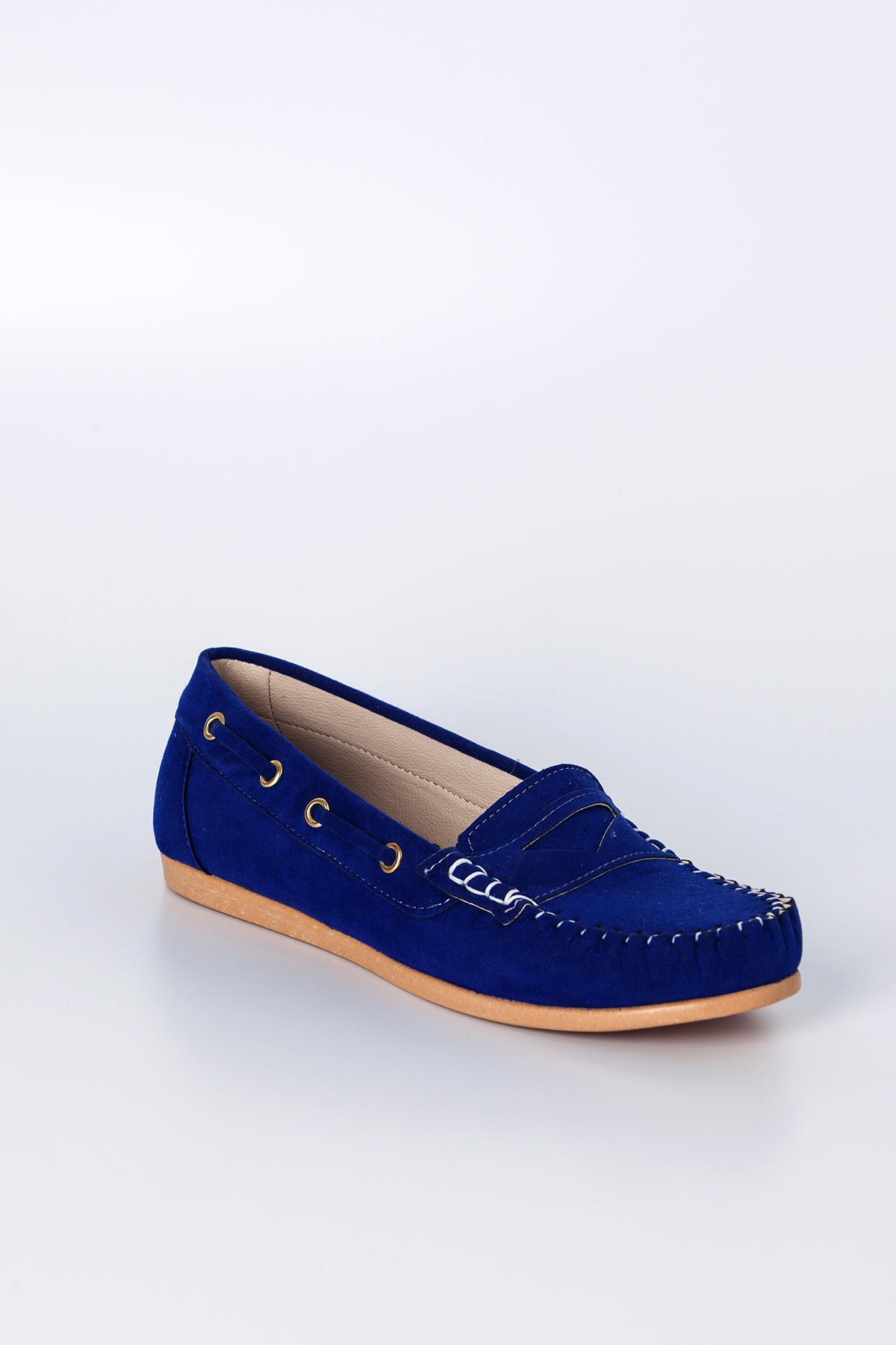 164 Süet Ayakkabı Mavi