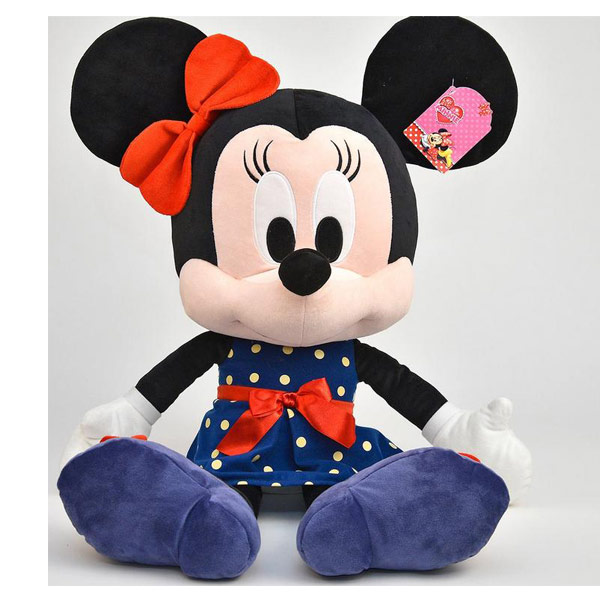 Peluş Minnie Mause I love Çay Saati 61 Cm