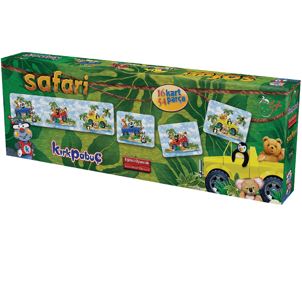 Kırkpabuç Safari-54+16 Parça