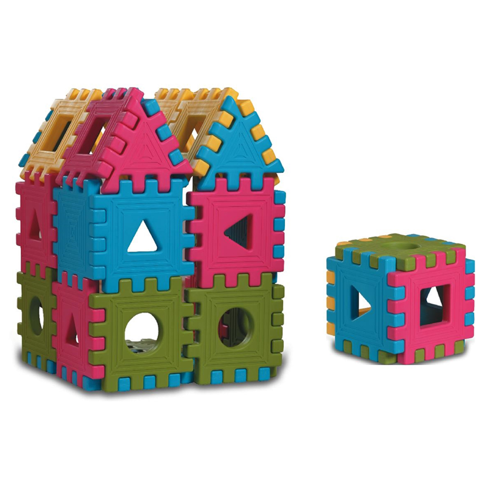 Kingkids F Plastik Blok - 24 Parça