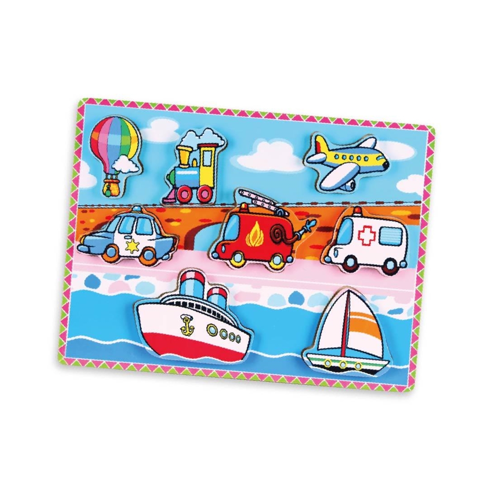 Vigatoys 2d Taşıtlar Puzzle