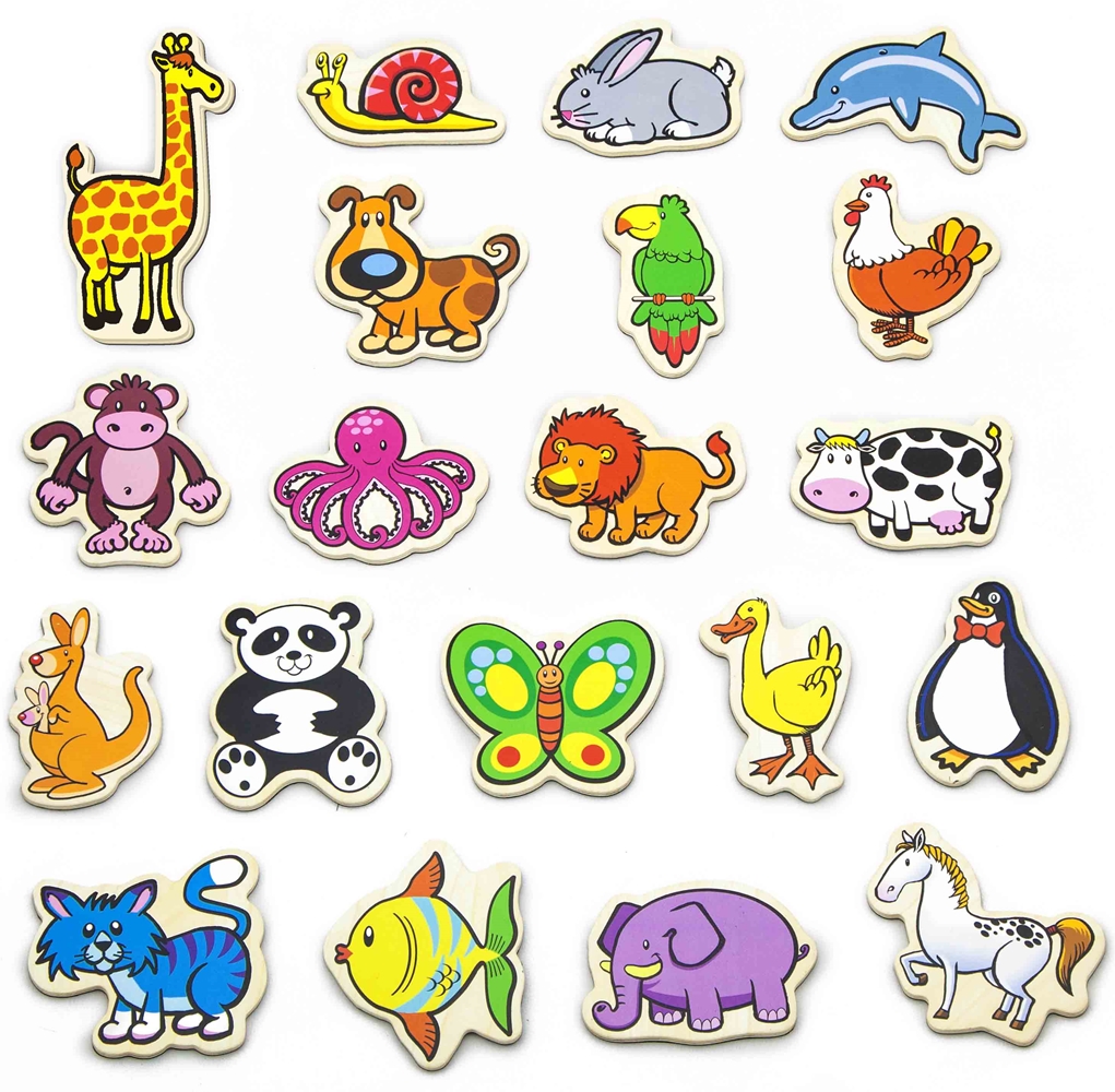 Vigatoys Manyetik Hayvanlar-20 Parça