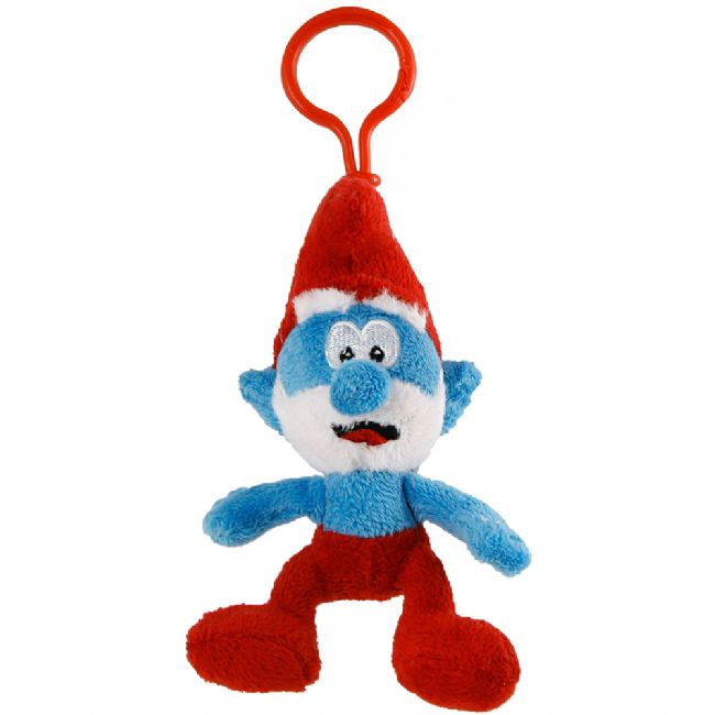 Şirinler Şirin Baba Peluş Anahtarlık 14 cm