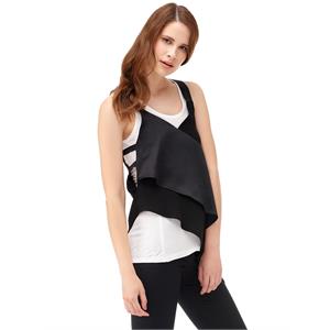 5097 Askılı Asimetrik bluz