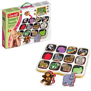 Quercetti Smart Mıknatıslı Puzzle-Hayvanlar